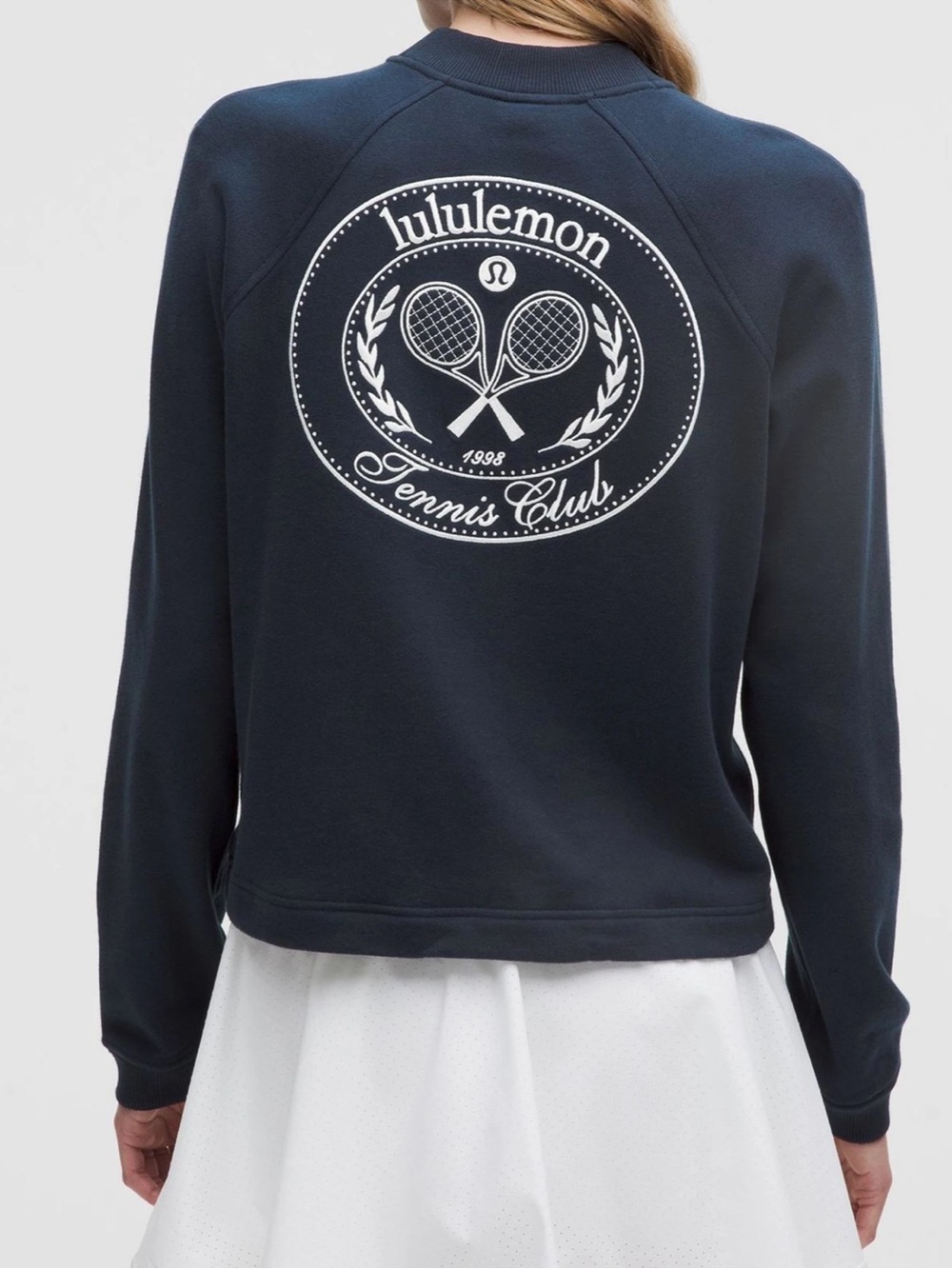 🆕 LULULEMON Cotton French Terry Crewneck Tennis Club Sweatshirt